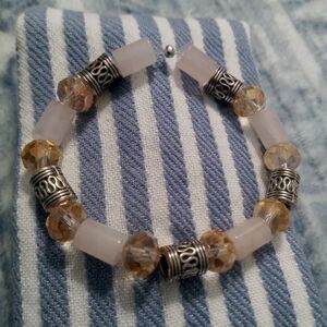 HandCrafted Beaded Stretch Bracelet
